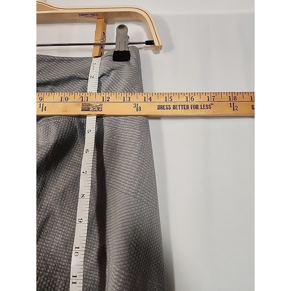 Prana Misty Legging Cropped Ruched Cuff High Rise Stretch Grey Textured Womens S - Picture 11 of 12